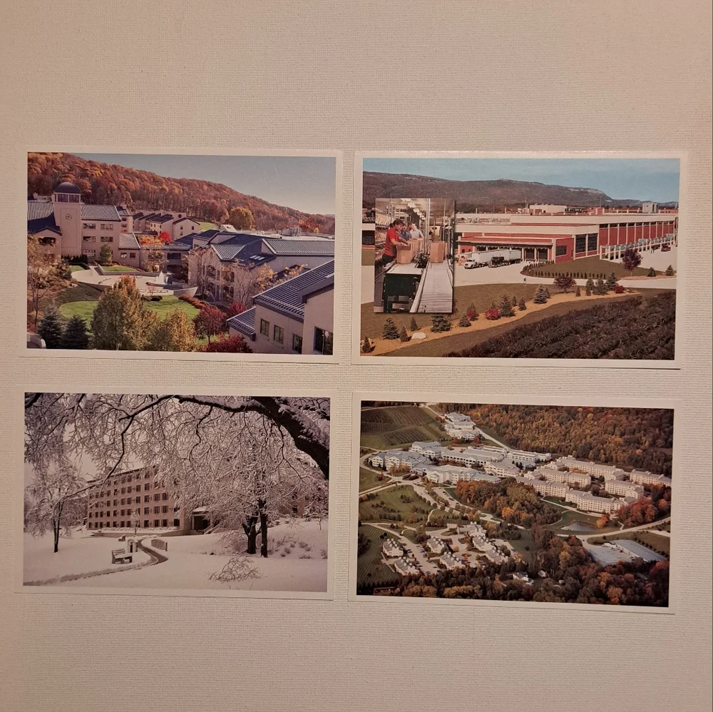 4/$15 🌻 Set Of 4 Vintage Postcards Patterson & Wallkill New York Bethel